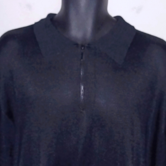 Redspike Black, Blue and White Pullover Dress Shirt, XL - Picture 3 of 8